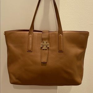 Tory Burch Tan Leather Tote